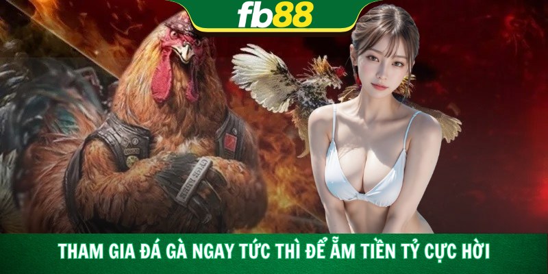 Tham gia đá gà ngay tức thì để ẵm tiền tỷ cực hời